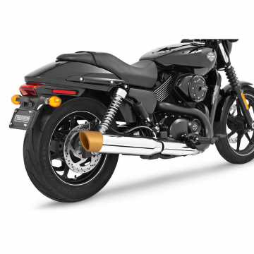 view Freedom HDS-4SOCR-LIBGD 4" Liberty Slip-on Exhaust for Harley-Davidson Street