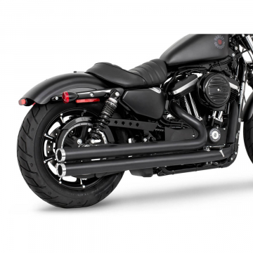 view Freedom HDSP-IL0422COYBK-STRCR Independence Long Exhaust for Harley Sportster '04-'22