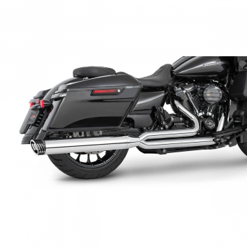 view Freedom HDT-42N11723CR-RACSCP 4" Union Racing Exhaust for Harley Touring '17-