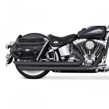 view Freedom Performance HD00039 Patriot Long Exhaust for Harley Softail '86-'17