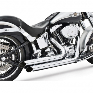view Freedom Performance HD00247 Turn-outs Exhaust, Chrome for Harley Rocker & Breakout '08-'17