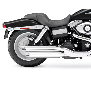 view Freedom HD00318 3.25" Racing Slip-on for Dyna Fat Bob & Wide Glide '08-'16