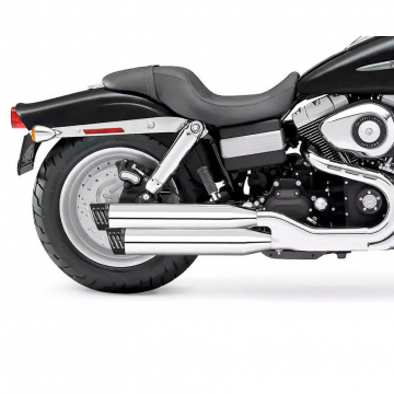 view Freedom HD00319 3.25" Racing Slip-on for Dyna Fat Bob & Wide Glide '08-'16