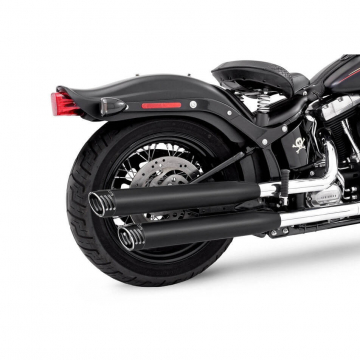 view Freedom Performance HD00359 3.25" Racing Exhausts for Softail FLSTF/FXSTD '07-'17