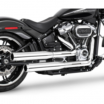 view Freedom Performance HD00715 3.25" Slip-on Exhausts for Harley Softail M8 Fat Boy & Breakout 2018+