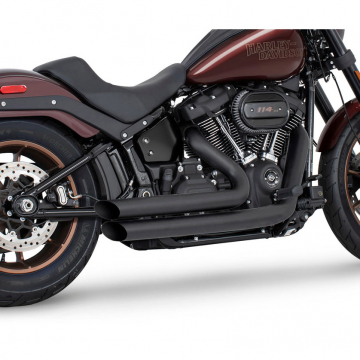 view Freedom Performance HD00738 Amendment Side Slash Exhaust for Harley Softail '18-