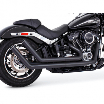 view Freedom Performance HD00760 Upswept Straight 2.5" Exhausts for Harley Softails '18-