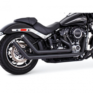 view Freedom Performance HD00761 Upswept Straight 2.5" Exhausts for Harley Softails '18-