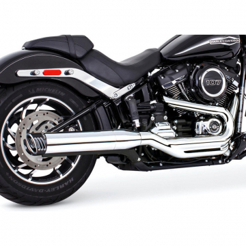 view Freedom Performance HD00905 4" Slip-on Exhaust for Harley Softail Sport Glide '18-