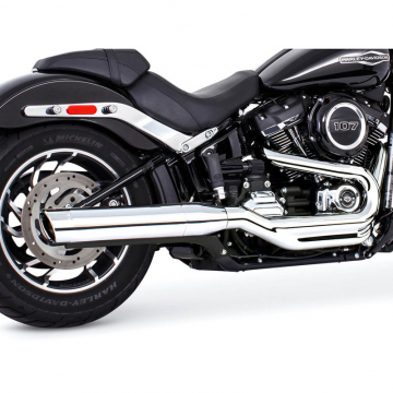 view Freedom Performance HD00910 4" Liberty Slip-on Exhaust for Harley Sport Glide '18-