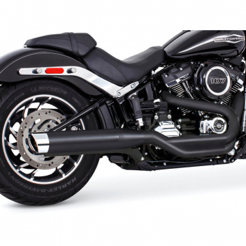 view Freedom Performance HD00915 4" Liberty Slip-on Exhaust for Harley Sport Glide '18-