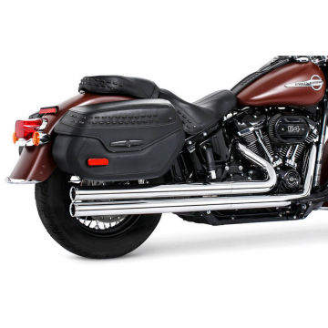 view Freedom Performance Independence Long Exhaust, Chrome for Rocker & Breakout '08-'17