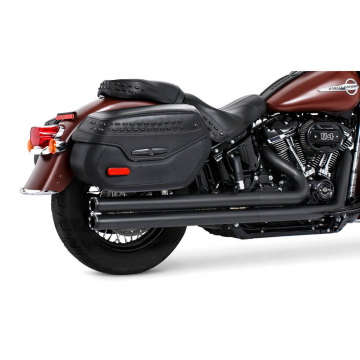 view Freedom Performance Independence Exhaust, Sc. Black Softail Rocker & Breakout '08-'17