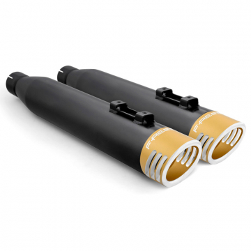 view Freedom Performance HD01378 4 in. Slip-on Exhausts for Harley Touring '95-'16