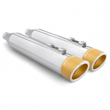 view Freedom Performance HD01382 4 in. Slip-on Exhausts for Harley Touring '95-'16