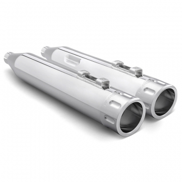 view Freedom Performance HD01387 4 in. Slip-on Exhausts for Harley Touring '95-'16