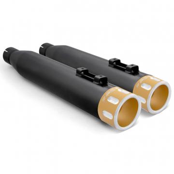 view Freedom Performance HD01394 4 in. Slip-on Exhausts for Harley Touring '95-'16