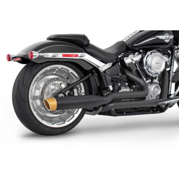 view Freedom HDST-FB4TU18BK-LIBSCPGD 4" Tuck & Under Liberty Exhaust for Softail M8 '18-