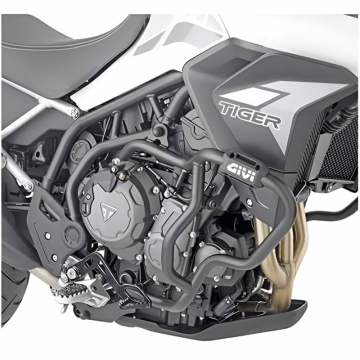 view Givi TN6418 Engine Guards, Black for Triumph Tiger 900 Rally (2020-2023)
