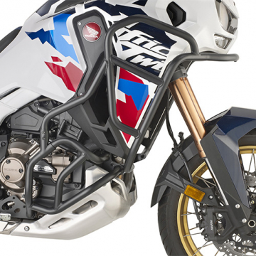 view Givi TNH1205 Upper Crashbars, Black for Honda CRF1100L Africa Twin Adv.S '24-