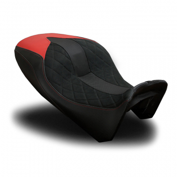 view Luimoto 1311101 Diamond Edition Rider Seat Cover for Ducati Diavel (2015-2018)