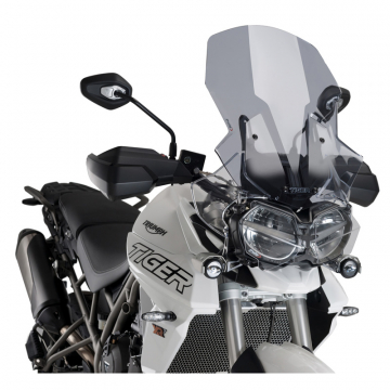 view Puig 5652H Touring Windshield, Smoked for Triumph Tiger 800 / XC/XR/XT (2010-2017)