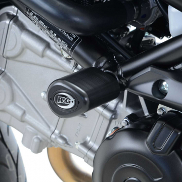 view R&G CP0255BL Aero Style Frame Sliders, Black for Suzuki Gladius 650 '09-'18 & SV650/X