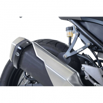 view R&G EH0055BK Exhaust Hanger for Kawasaki Ninja 250 / 300 & Z250