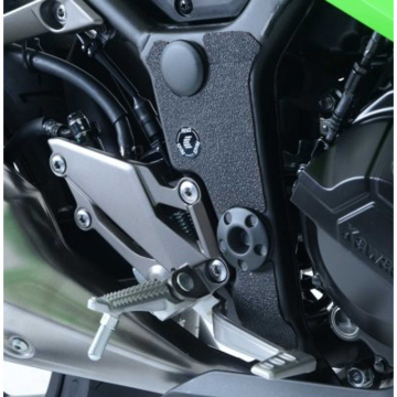 R&G EZBG403BL Eazi-Grip Boot Guard for Kawasaki Ninja 250 / 300 / Z250