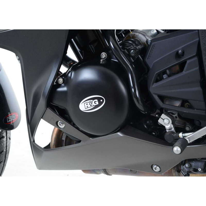 R&G KEC0048BK Engine Case Cover Kit for Kawasaki Ninja 250/300
