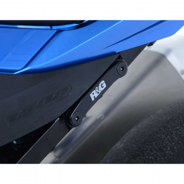 view R&G BLP0026BK Footrest Blanking Plate Kawasaki Ninja 300 '13-'17 / Suzuki GSX-R1000 '17