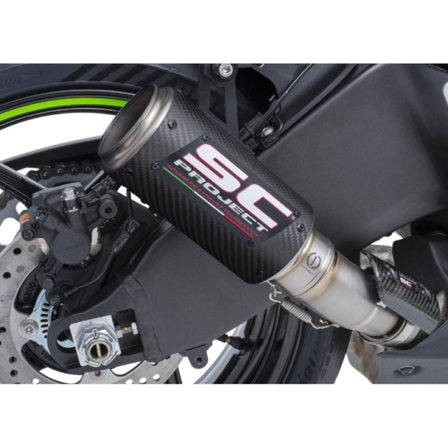 SC-Project K35-T36C CR-T Slip-on Exhaust Kawasaki Ninja ZX-6R 636