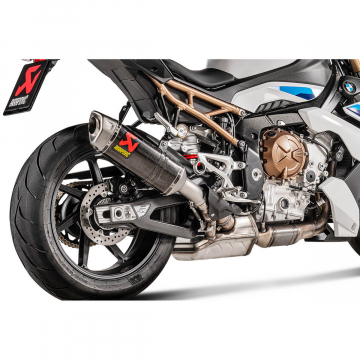 view Akrapovic Slip-on Line Exhaust, Carbon for BMW S1000R '21- & M1000R '23-