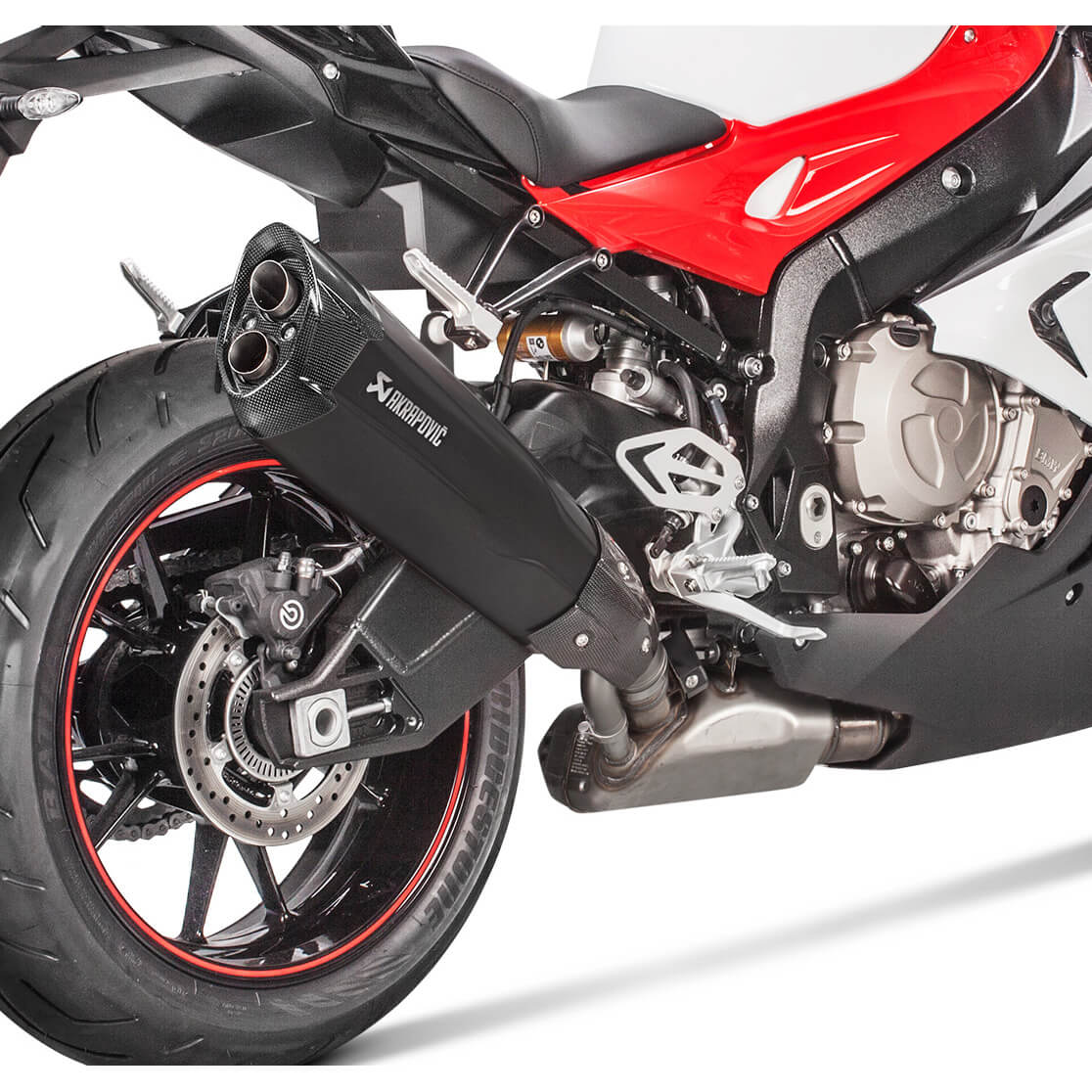 Akrapovic Slip-on Line Exhaust, Titanium for BMW S1000RR '17-'18
