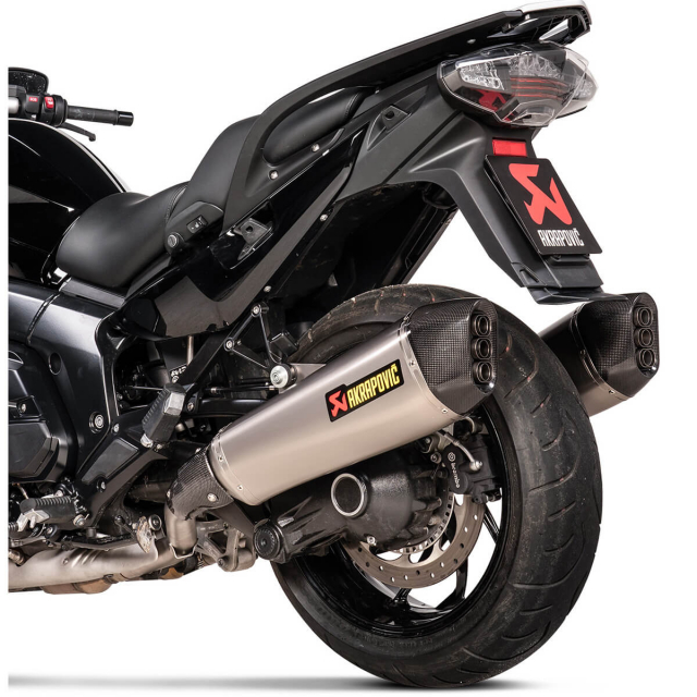 Akrapovic Slip-on Line Exhausts, Titanium for BMW K1600GT/GTL '21