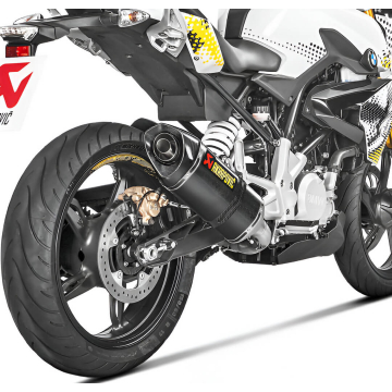 view Akrapovic S-B3R1-RC/1 Racing Line Full Exhaust, Carbon for BMW G310R/GS '17-'23