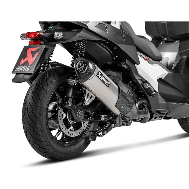 Akrapovic S-B4SO2-HRT Slip-on Line Exhaust, Titanium for BMW