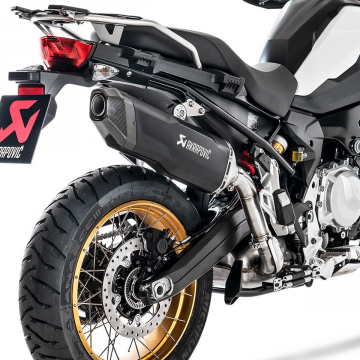 view Akrapovic Slip-on Line Exhaust, Titanium for BMW F850GS/Adventure '18-'23