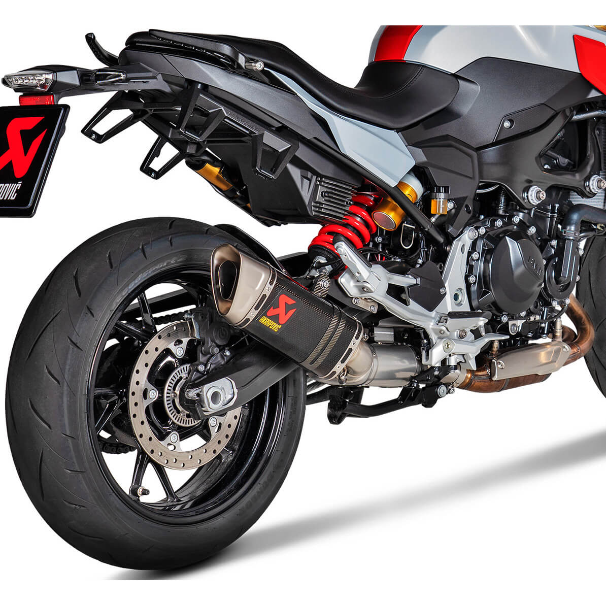 Akrapovic S-B9SO2-APC Slip-on Line Exhaust, Carbon for BMW F900R