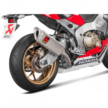 view Akrapovic S-H10R8-APLT Racing Line Full Exhaust, Titanium for Honda CBR1000RR '17-'19