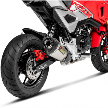 view Akrapovic S-H125R6-ASZT/1 Racing Line Full Exhaust for Honda MSX125 Grom '16-'20