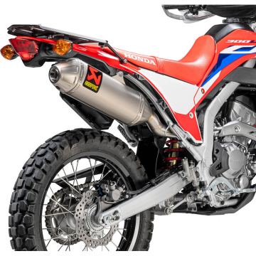 view Akrapovic S-H3SO10-BNTA Slip-on Line Exhaust, Titanium for Honda CRF300L '21-