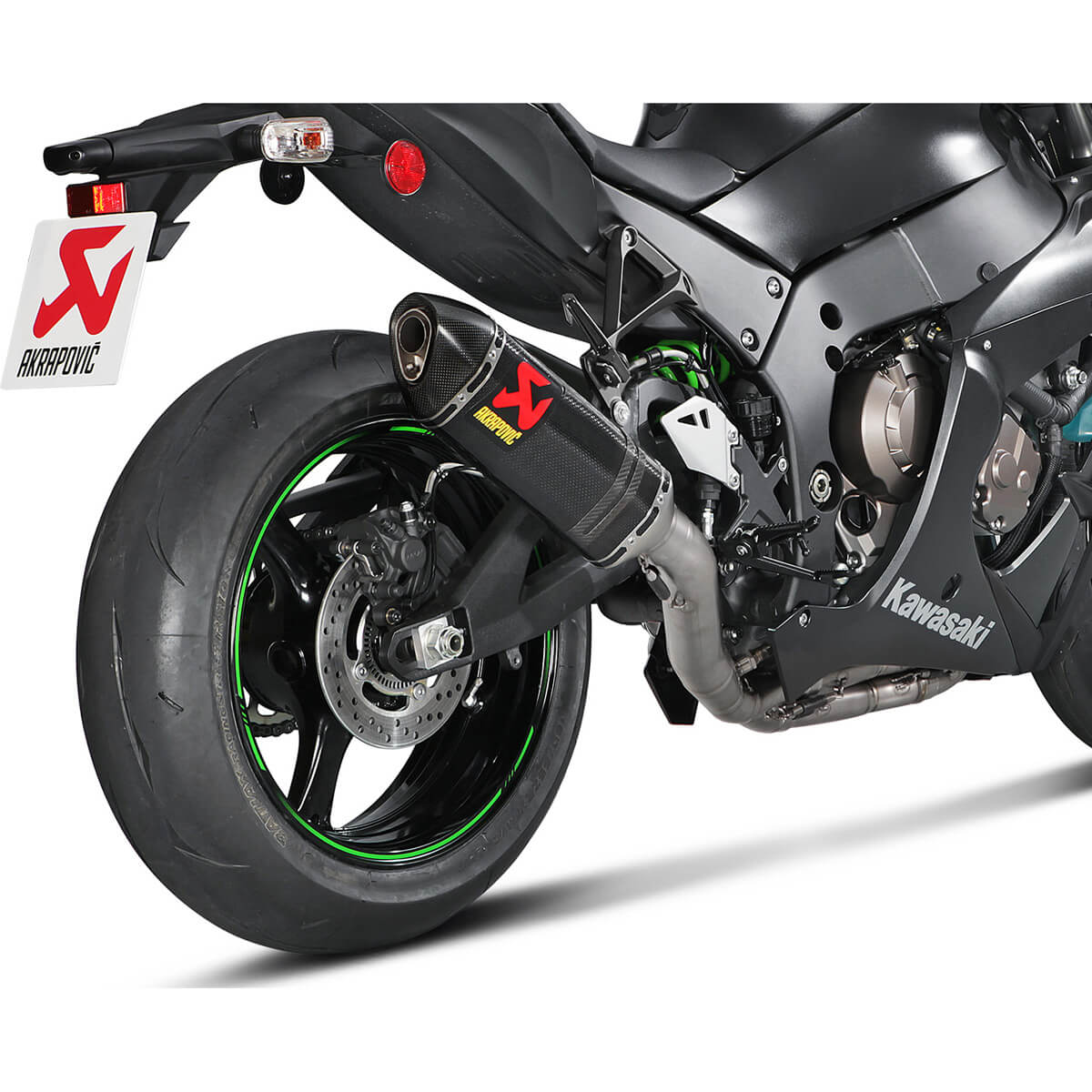 【myu_.】 Akrapovic S-K10R9-ZC Racing Line Full Exhaust, Carbon for
