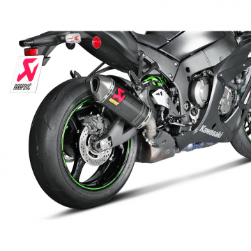 view Akrapovic S-K10SO16-HZC Slip-on Line Exhaust, Carbon for Kawasaki Ninja ZX-10R / RR '16-'20