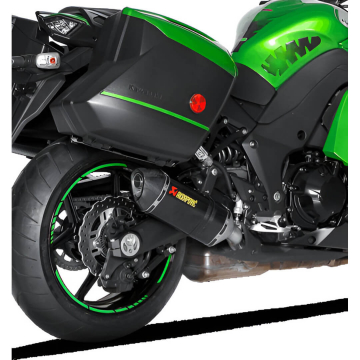 view Akrapovic S-K10SO19-HZC Slip-on Line Exhausts, Carbon for Kawasaki Z1000/SX '14-'19