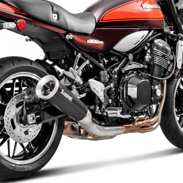 view Akrapovic S-K9SO5-HBAVTBL Slip-on Line Exhaust, Titanium for Kawasaki Z900RS '18-