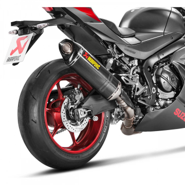 view Akrapovic S-S10SO12-HRC Slip-on Line Exhaust, Carbon for Suzuki GSX-R1000/ABS '17-