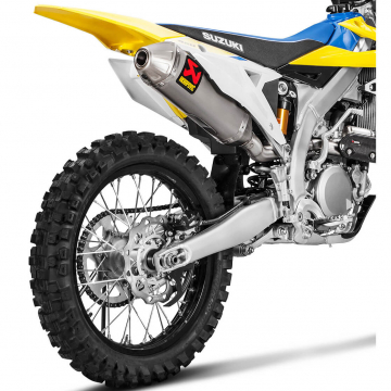 view Akrapovic S-S4MET11-BNTA Evolution Line Full Exhaust for Suzuki RM-Z450 '18-