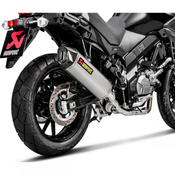 view Akrapovic Racing Line Full Exhaust, Titanium for Suzuki V-Strom 650/ABS '17-'24