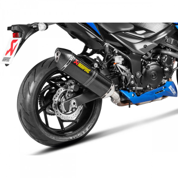 view Akrapovic S-S7SO2-HRC Slip-on Line Exhaust, Carbon for Suzuki GSX-S750 '17-'20